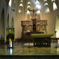 Andacht mit P. Leo Wiszniewsky SAC in der Marienkirche in Limburg