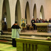 Andacht mit P. Leo Wiszniewsky SAC in der Marienkirche in Limburg