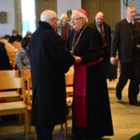 Pontifikalamt mit Bischof František Lobkowicz von Ostrava-Opava in der Pallottikirche in Vallendar