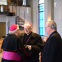 Pontifikalamt mit Bischof František Lobkowicz von Ostrava-Opava in der Pallottikirche in Vallendar