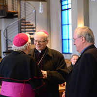 Pontifikalamt mit Bischof František Lobkowicz von Ostrava-Opava in der Pallottikirche in Vallendar