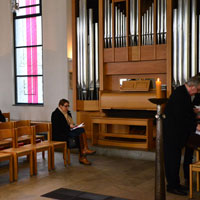 Pontifikalamt mit Bischof František Lobkowicz von Ostrava-Opava in der Pallottikirche in Vallendar