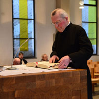 Pontifikalamt mit Bischof František Lobkowicz von Ostrava-Opava in der Pallottikirche in Vallendar