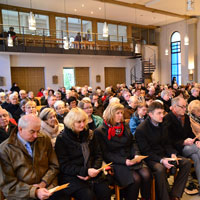 Pontifikalamt mit Bischof František Lobkowicz von Ostrava-Opava in der Pallottikirche in Vallendar