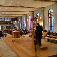 Pontifikalamt mit Bischof František Lobkowicz von Ostrava-Opava in der Pallottikirche in Vallendar