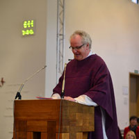 Pontifikalamt mit Bischof František Lobkowicz von Ostrava-Opava in der Pallottikirche in Vallendar